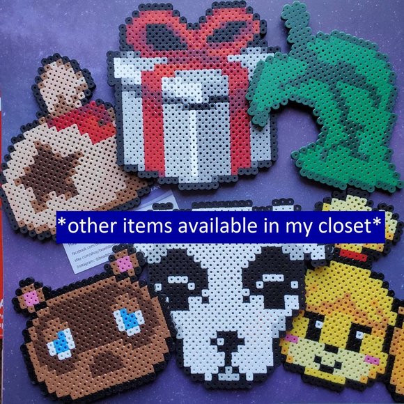 Animal Crossing Magnets - Game Room - Kids Room - Cute ACNH New Horizons - Picture 2 of 2